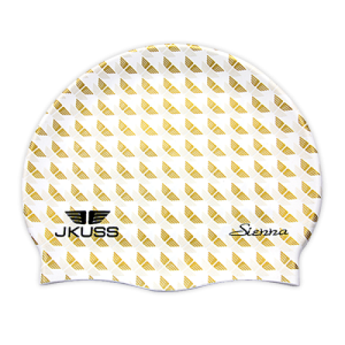 JKUSS JK-04C White Swim Cap